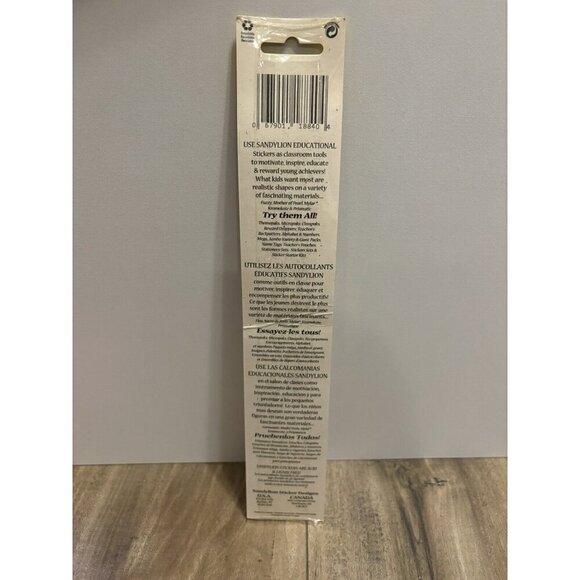 Vintage Sandylion Stickers Classpak Lot of 3 Packages Butterfly Foil New Sealed - Picture 5 of 6